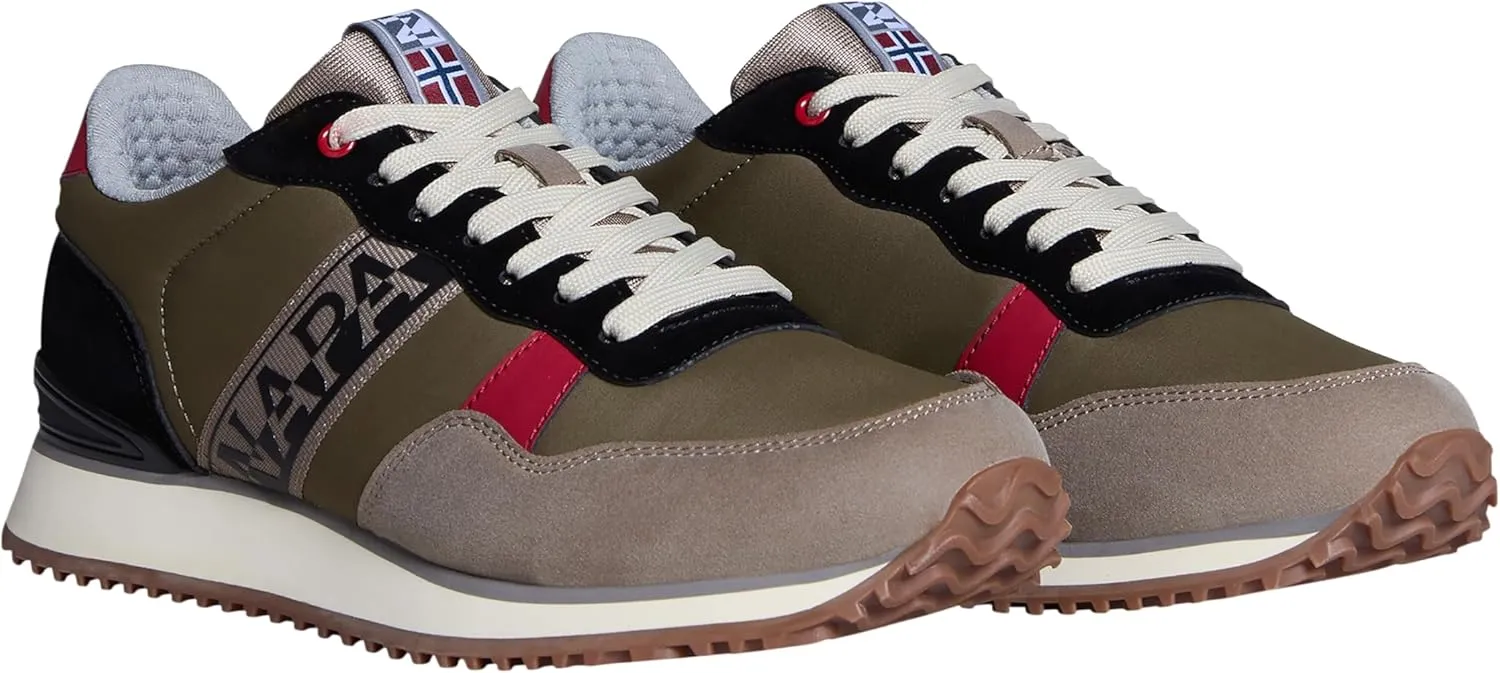 Napapijri Green Polyester Men's Sneaker