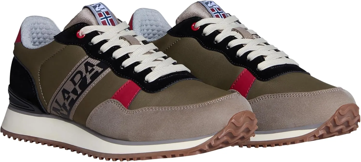 Napapijri Green Polyester Men's Sneaker