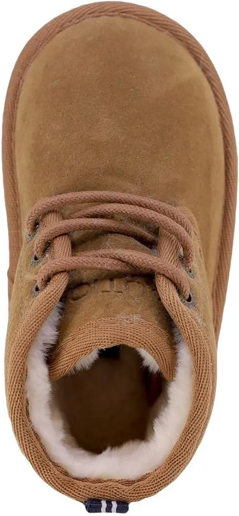 Nautica Kids Boot With Sherpa Fur For Snow And Winter-Warm Ankle Slipper Bootie |Boys-Girls|(Big Kid - Little Kid - Toddler)