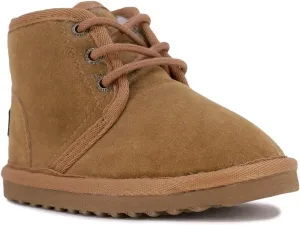 Nautica Kids Boot With Sherpa Fur For Snow And Winter-Warm Ankle Slipper Bootie |Boys-Girls|(Big Kid - Little Kid - Toddler)