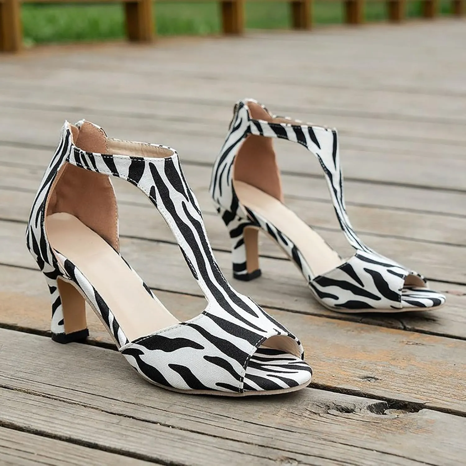 Nevriz Orthopedic High Heels for Women, Comfoheels Orthopedic High Heels, Dressy Pumps Outdoor Shoes, Open Toe Sandals