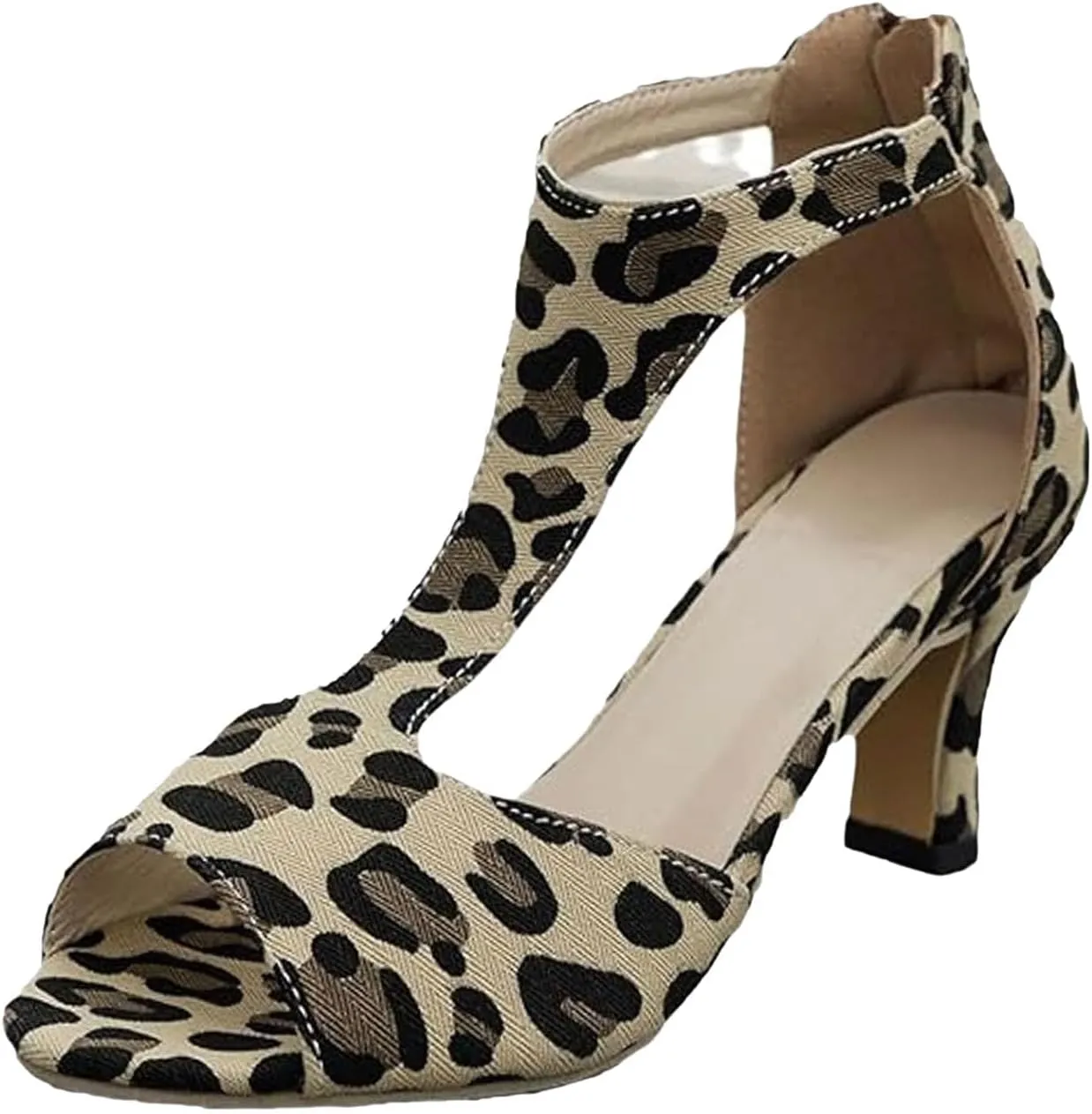Nevriz Orthopedic High Heels for Women, Comfoheels Orthopedic High Heels, Dressy Pumps Outdoor Shoes, Open Toe Sandals