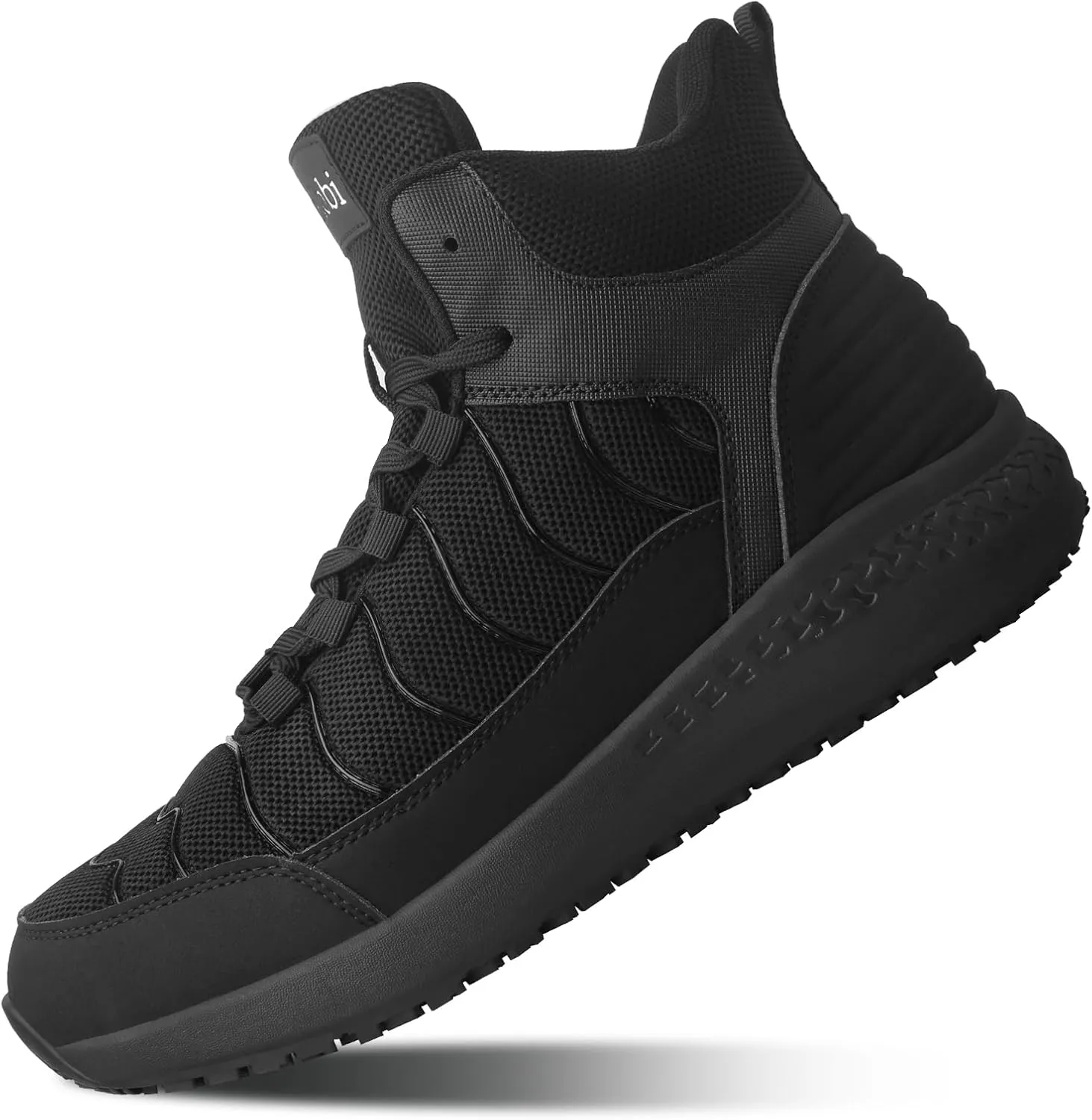 Non Slip Work Boots for Men Shoes Slip on Waterproof Slip Resistant Boots Kitchen Chef Restaurant Walking Sneakers Comfortable Food Service Working Footwear Leather