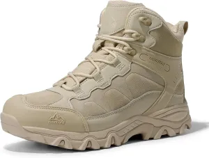 NORTIV 8 Men's Waterproof Hiking Boots Outdoor Mid Trekking Lightweight Mountaineering Shoes Paladin