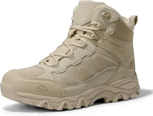NORTIV 8 Men's Waterproof Hiking Boots Outdoor Mid Trekking Lightweight Mountaineering Shoes Paladin