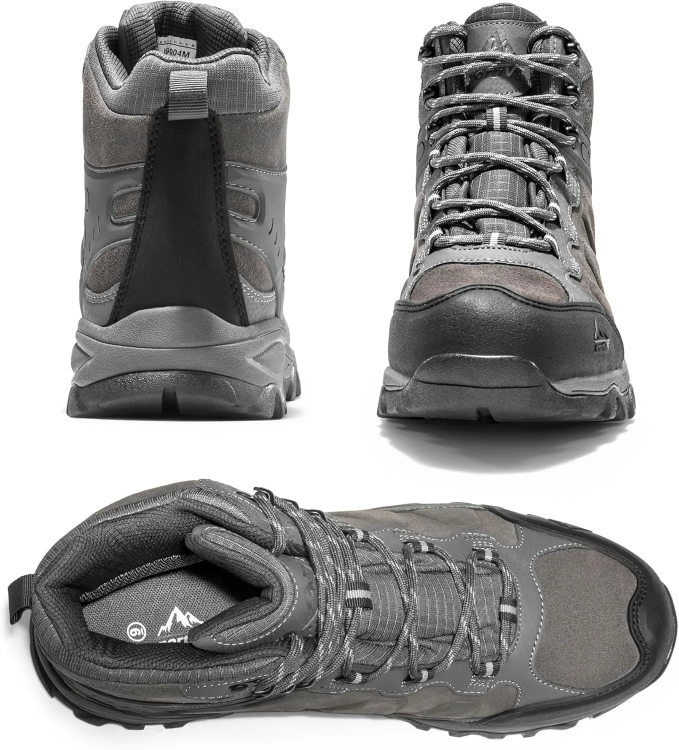 NORTIV 8 Men's Waterproof Hiking Boots Outdoor Mid Trekking Lightweight Mountaineering Shoes Paladin