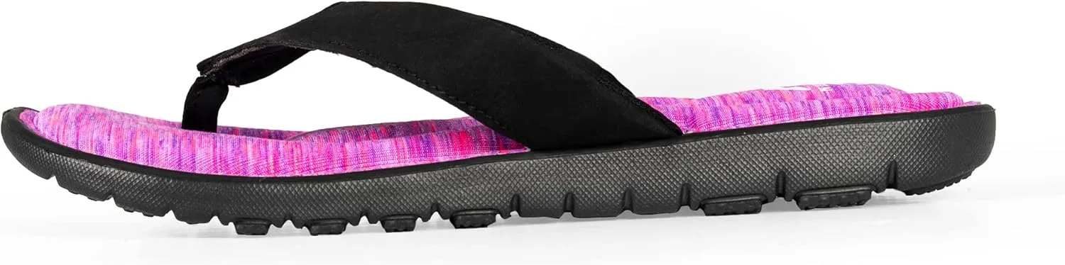 NORTY - Womens Memory Foam Footbed Sandals - Beach, Pool, Shower - Runs 1 Size Small