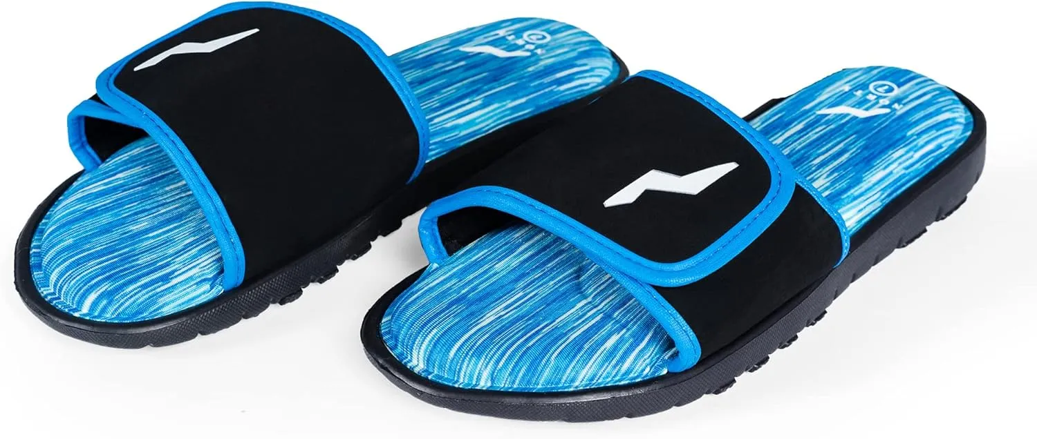 NORTY - Womens Memory Foam Footbed Sandals - Beach, Pool, Shower - Runs 1 Size Small