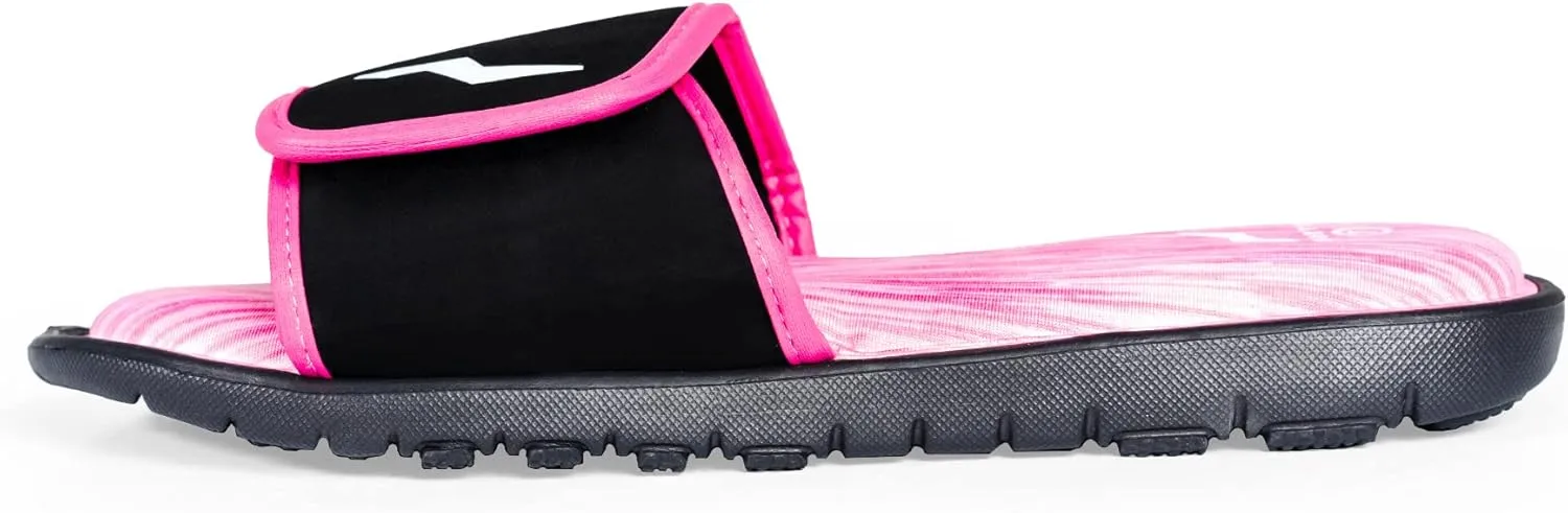 NORTY - Womens Memory Foam Footbed Sandals - Beach, Pool, Shower - Runs 1 Size Small