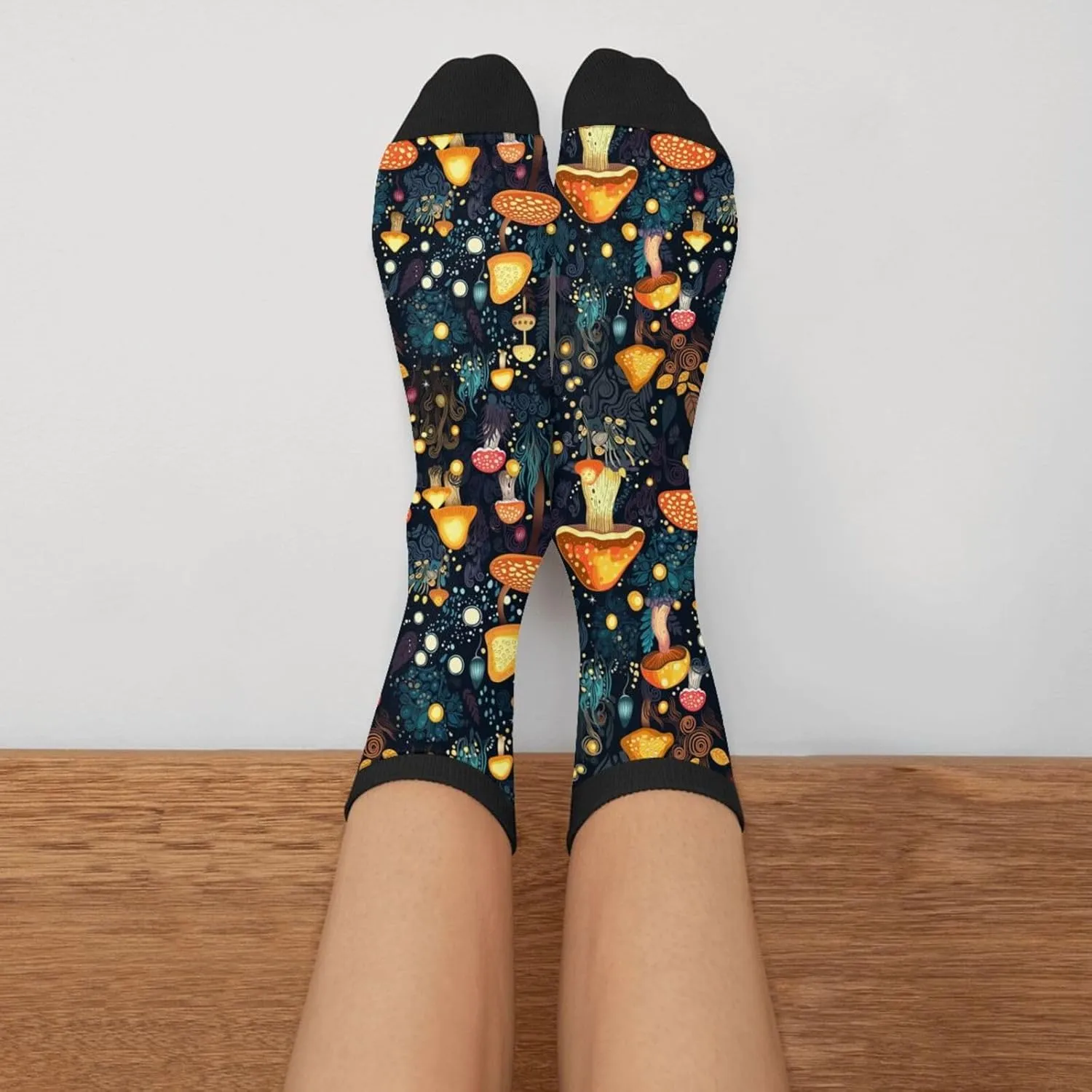 Novelty Fun Crew Socks Fashion Comfortable Men And Women Crazy Dress Socks
