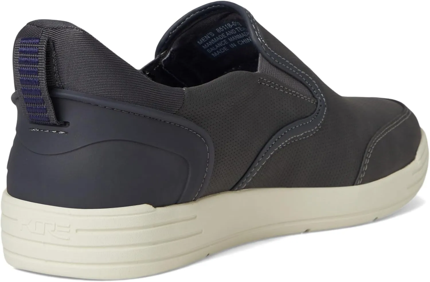 Nunn Bush Men's Kore City Walk Ez Slip-on Sneakers Easy Off Loafer