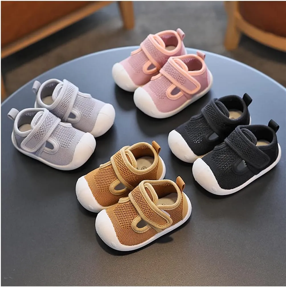 OAISNIT Baby Boy Girl Sneakers Anti Skid Lightweight Soft Toddler First Walkers for Walking Running
