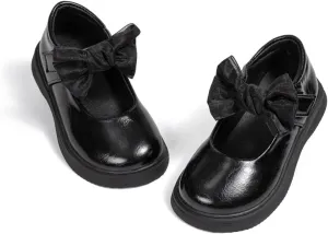 Oamico Toddler Girls Dress Shoes Loafers School Uniform Mary Jane Flats Thick Non-Slip Sole Casual Shoe (Toddler/Little Kids)