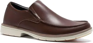 Orthopedic Business Leather Dress Shoes: Comfortable Arch Support Plantar Fasciitis Formal Tuxedo Oxford for Mens, Casual Classic Modern Wingtip Slip On Loafers for Foot and Heel Pain Relief