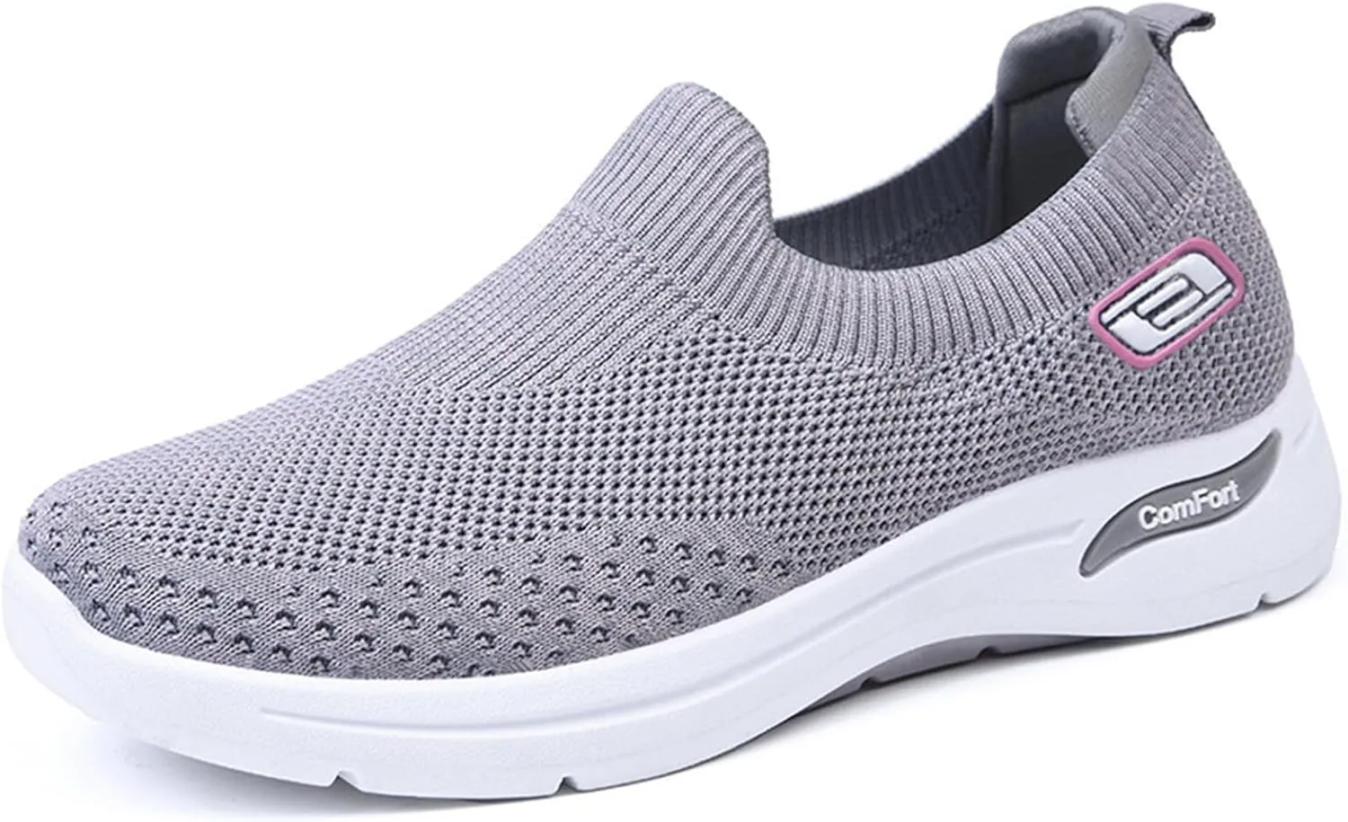 Orthopedic Sneakers for Women Lightweight Breathable Non Slip Walking Shoes with Arch Support Summer Comfortable Platform Chunky Cushioned Sport Sneaker