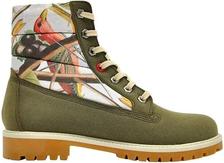 Personalize Your Life COOL BOOTS - Women's Printed Boots - Special Design - Chic, Elegant and Casual Style - Vegan, Environmentally Friendly and Handmade - Breathable Design