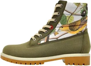 Personalize Your Life COOL BOOTS - Women's Printed Boots - Special Design - Chic, Elegant and Casual Style - Vegan, Environmentally Friendly and Handmade - Breathable Design