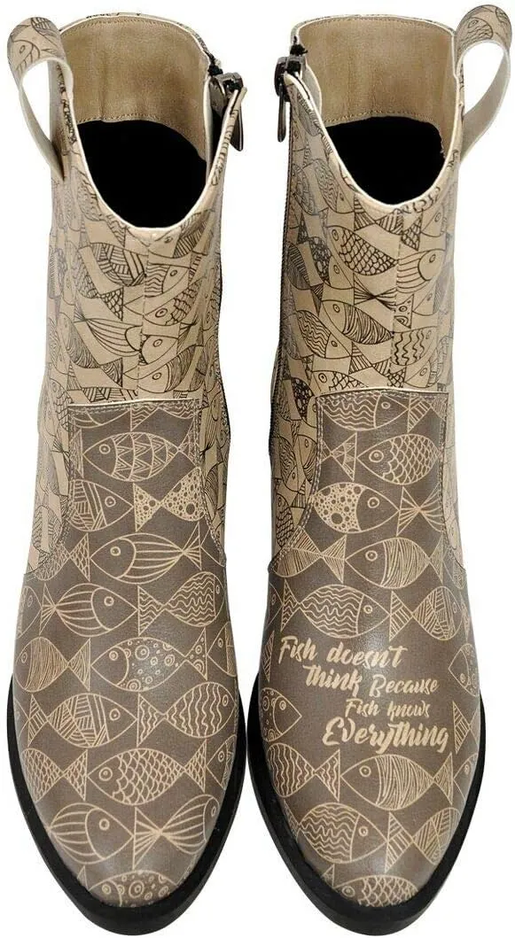 Personalize Your Life WestBoots - Zippered Lace Up Women Boots - Mid Calf - Chic, Elegant and Casual Style - Vegan, Environmentally Friendly and Handmade - Breathable Design
