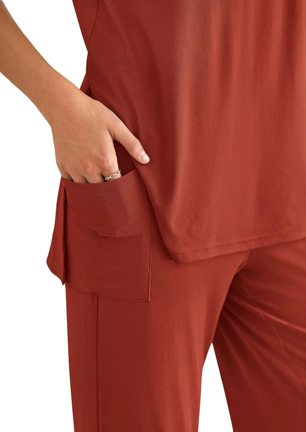 PRETTYGARDEN Women's Summer 2 Piece Set 2025 Loose Tank Top Wide Leg Pants Casual Matching Lounge Travel Outfits Tracksuit