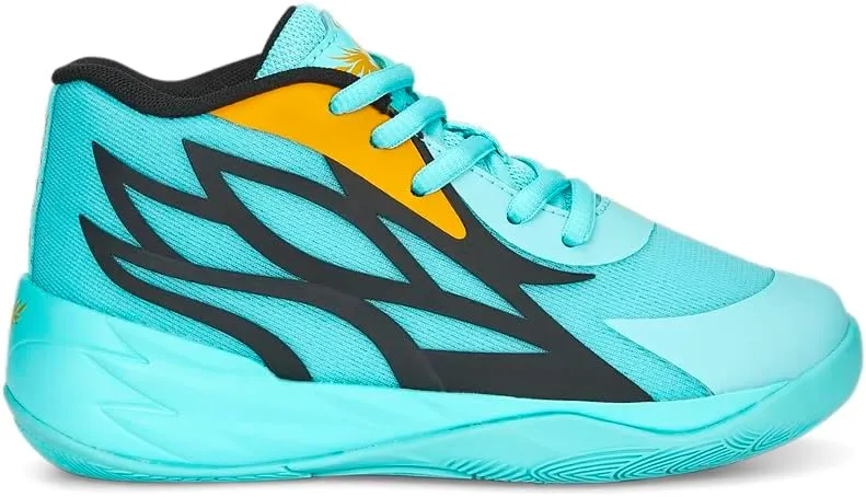 PUMA Kids Boys Mb.02 Honeycomb Basketball Sneakers Shoes - Green - Size 13 M