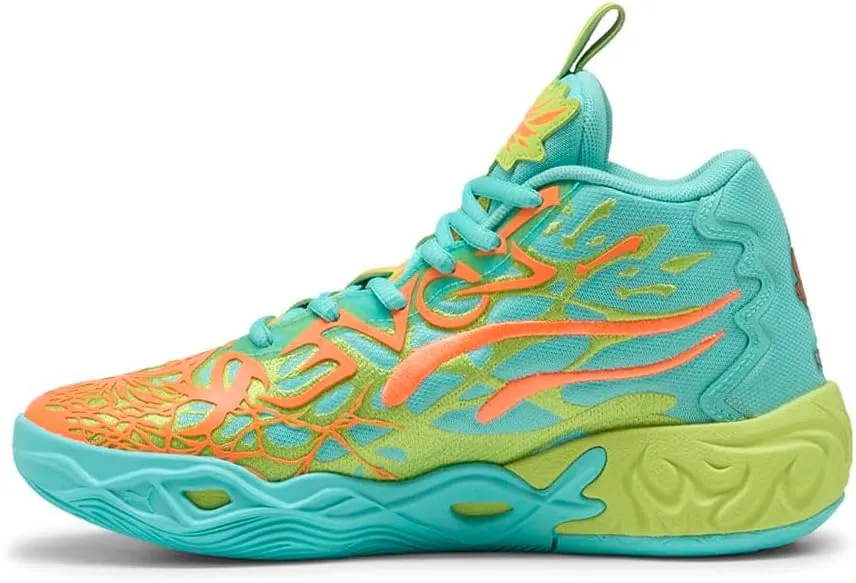 Puma Kids Boys Mb.04 Sd Basketball Sneakers Shoes - Green