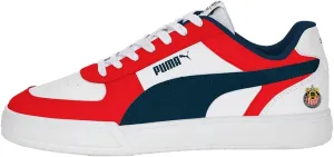 Puma Men's Caven Chivas Indoor Soccer Shoes - Leather Upper, SoftFoam  Cushioned Sole, Eco-Friendly, Perfect for True Fans (White/Red/Navy, US Footwear Size System, Adult, Men, Numeric, Medium, 8.5)