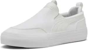 PUMA Men's Court Classic Vulc Slip On Shoes, White, 11.5