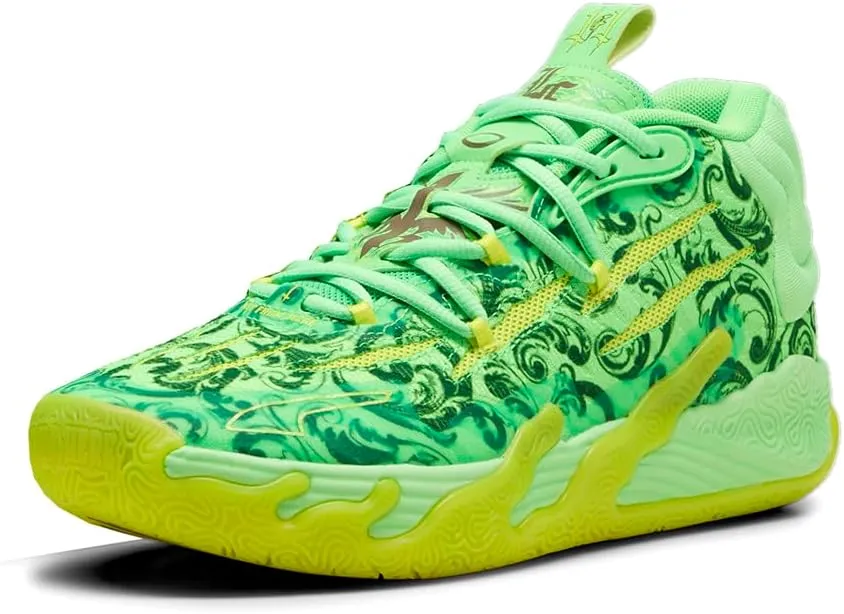 PUMA Mens Mb.03 La France Basketball Sneakers Shoes - Green