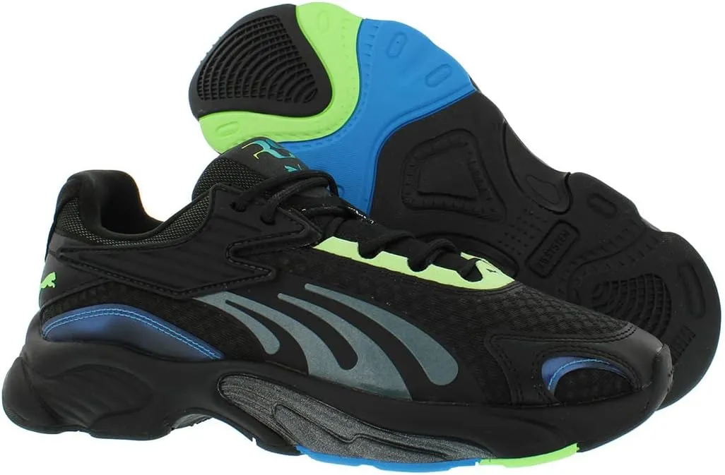 PUMA Mens Rs-C Ls Lace Up Sneakers Shoes Casual - Black
