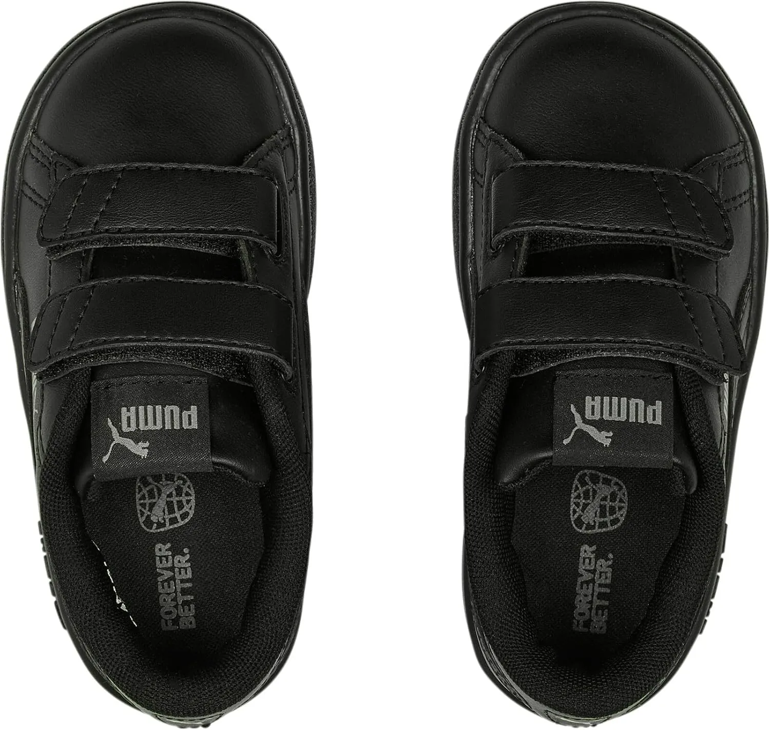 PUMA Unisex-Child Smash Hook and Loop Sneaker