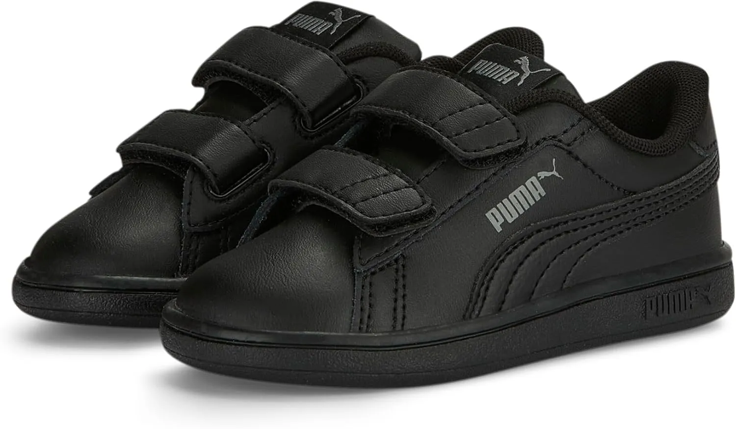 PUMA Unisex-Child Smash Hook and Loop Sneaker
