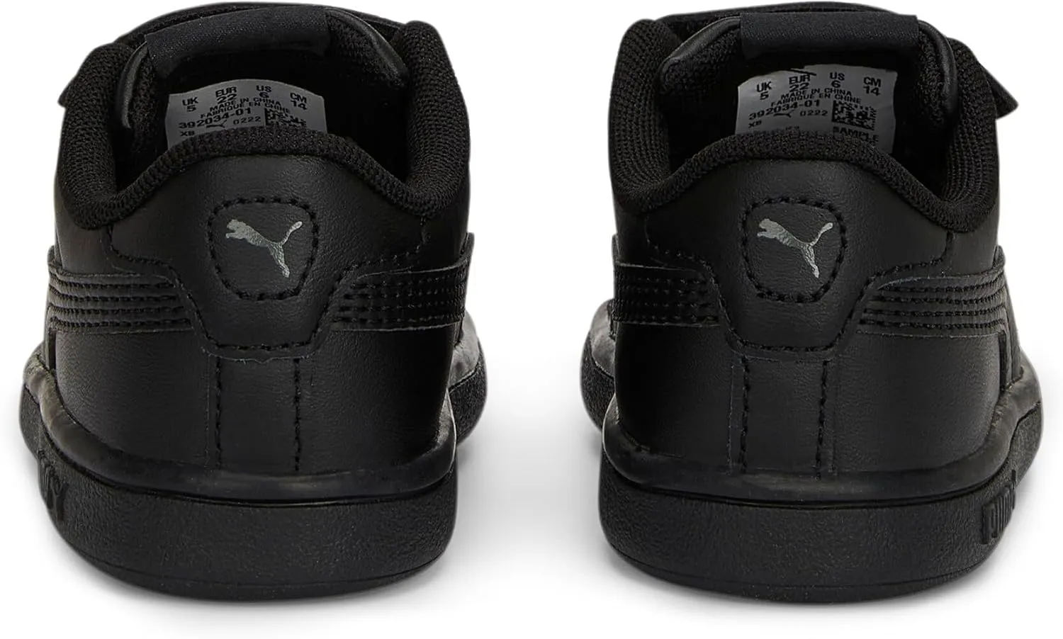 PUMA Unisex-Child Smash Hook and Loop Sneaker