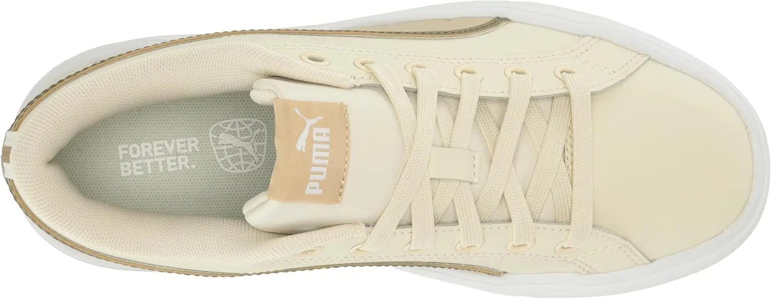 PUMA Women's Kaia 2.0 Mid Shoes, White-ICY Blue-Electric Blush, 11