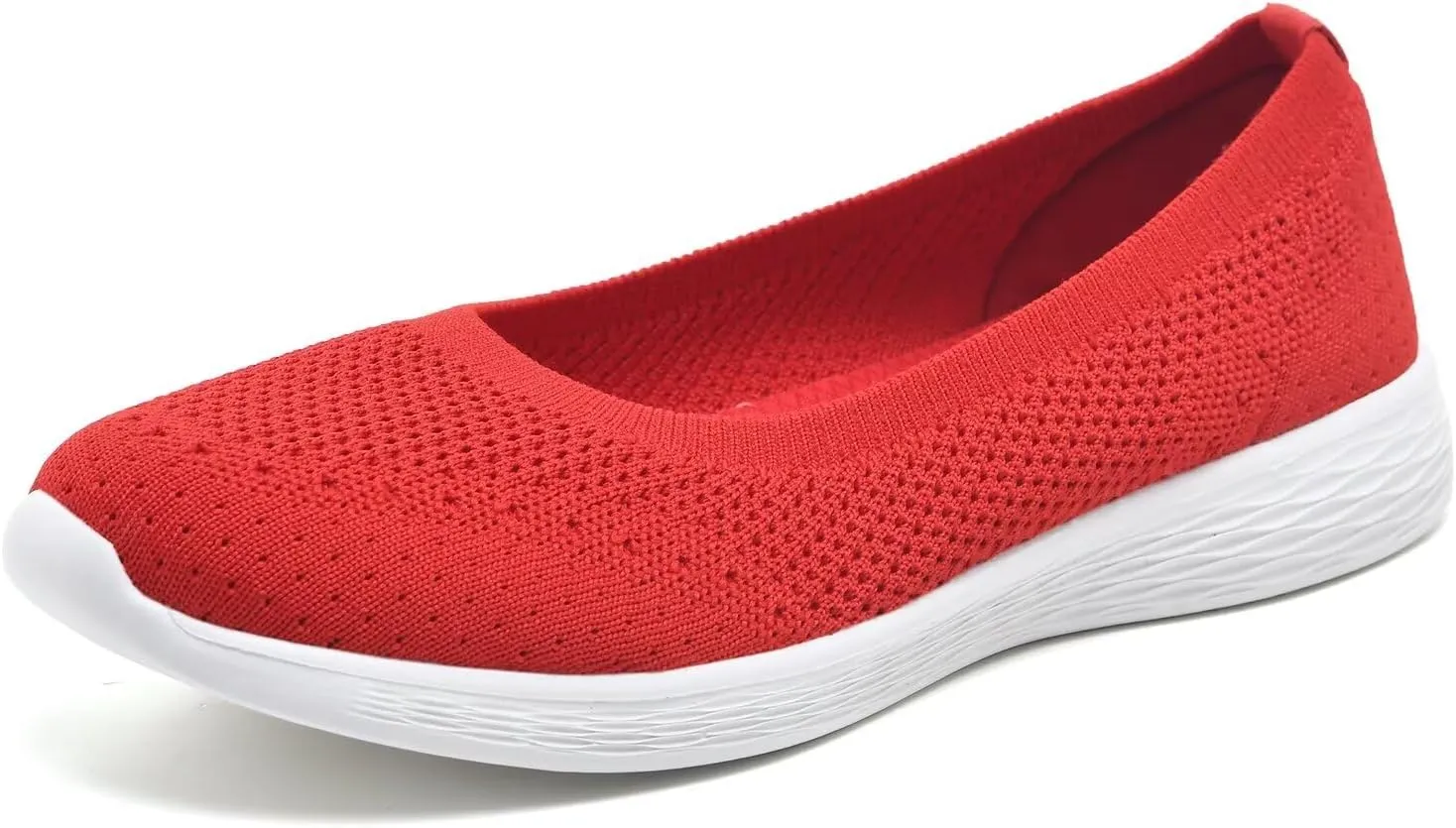 Puxowe Women's Shoes for Women Round Toe Slip on Women's Walking Flat Shoes Memory Foam Shoes Mesh Casual Nurse Sneakers Dress Shoes