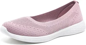 Puxowe Women's Shoes for Women Round Toe Slip on Women's Walking Flat Shoes Memory Foam Shoes Mesh Casual Nurse Sneakers Dress Shoes