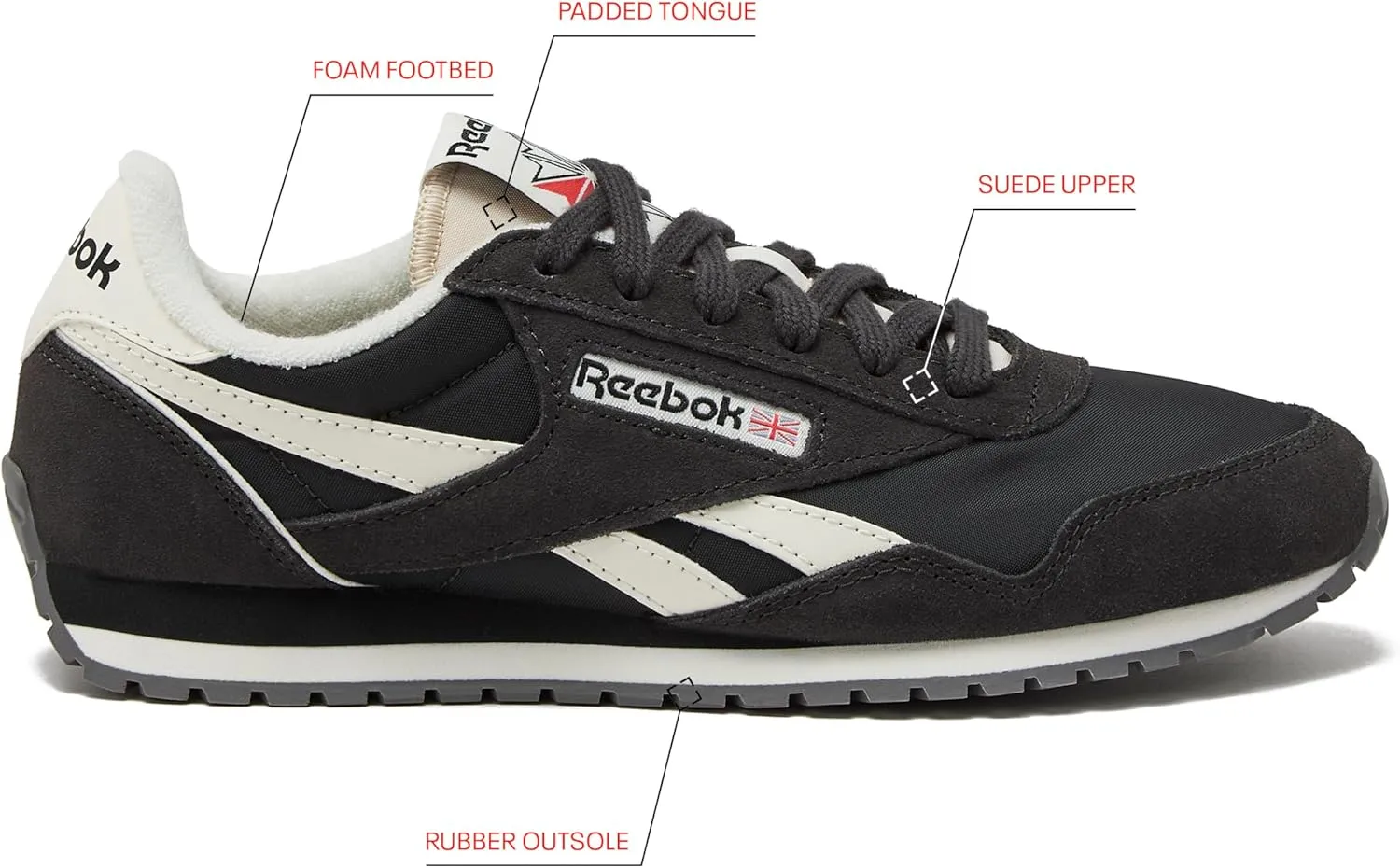 Reebok Women's Classic Az Legacy Sneakers, Casual Athletic Shoes