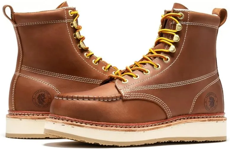 ROCKROOSTER Norwood - Steel Toe Work Boots for Men VAP621