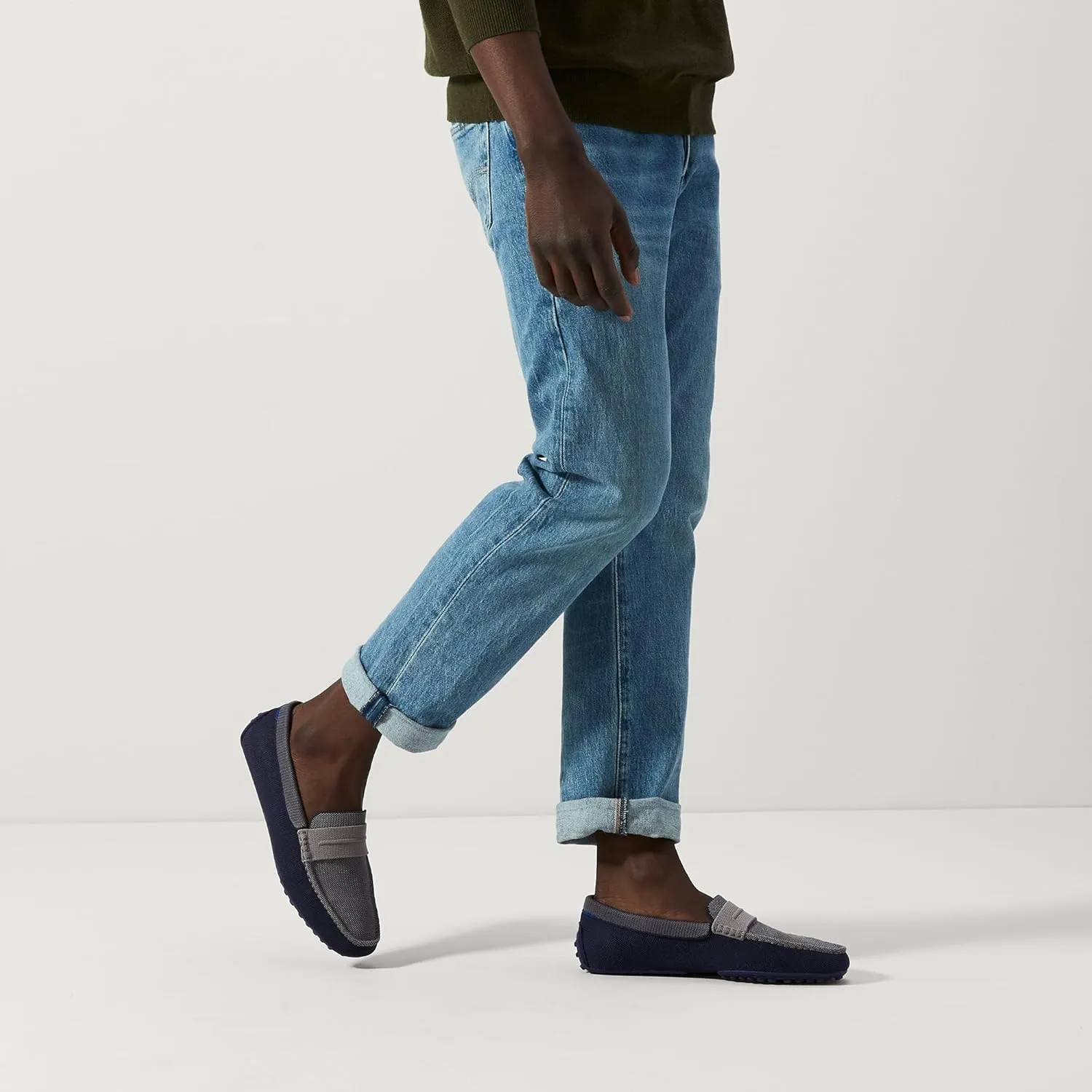 Rothy's The Driving Loafer Men's Slip-On Shoes, Casual Loafers, Made from Recycled Plastic Bottles & Machine Washable