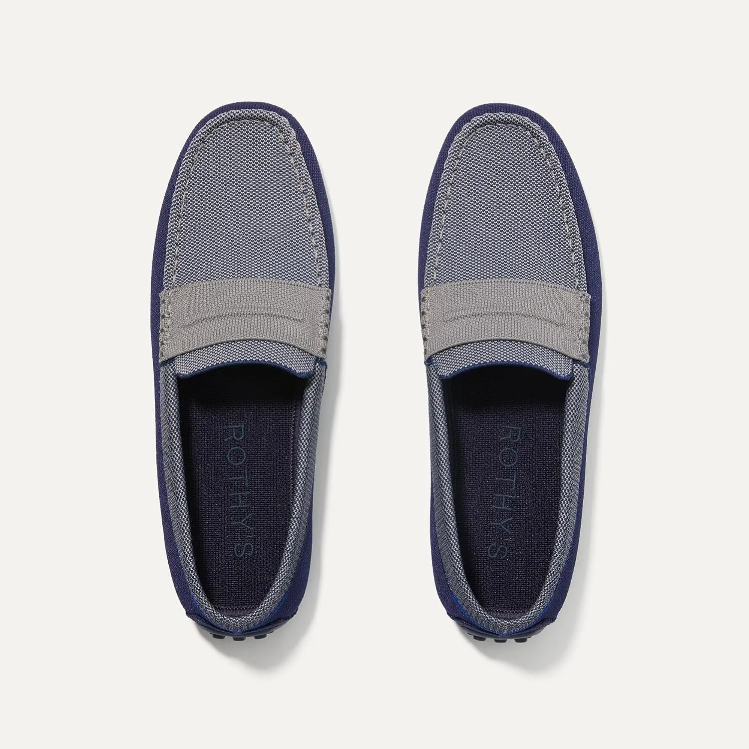 Rothy's The Driving Loafer Men's Slip-On Shoes, Casual Loafers, Made from Recycled Plastic Bottles & Machine Washable