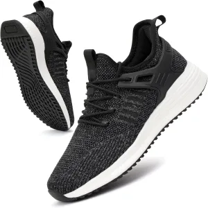 SDolphin Men's Running Shoes Sneakers - Tennis Workout Walking Gym Athletic Rubber Sole Breathable Comfortable Non Slip Fashion Shoes