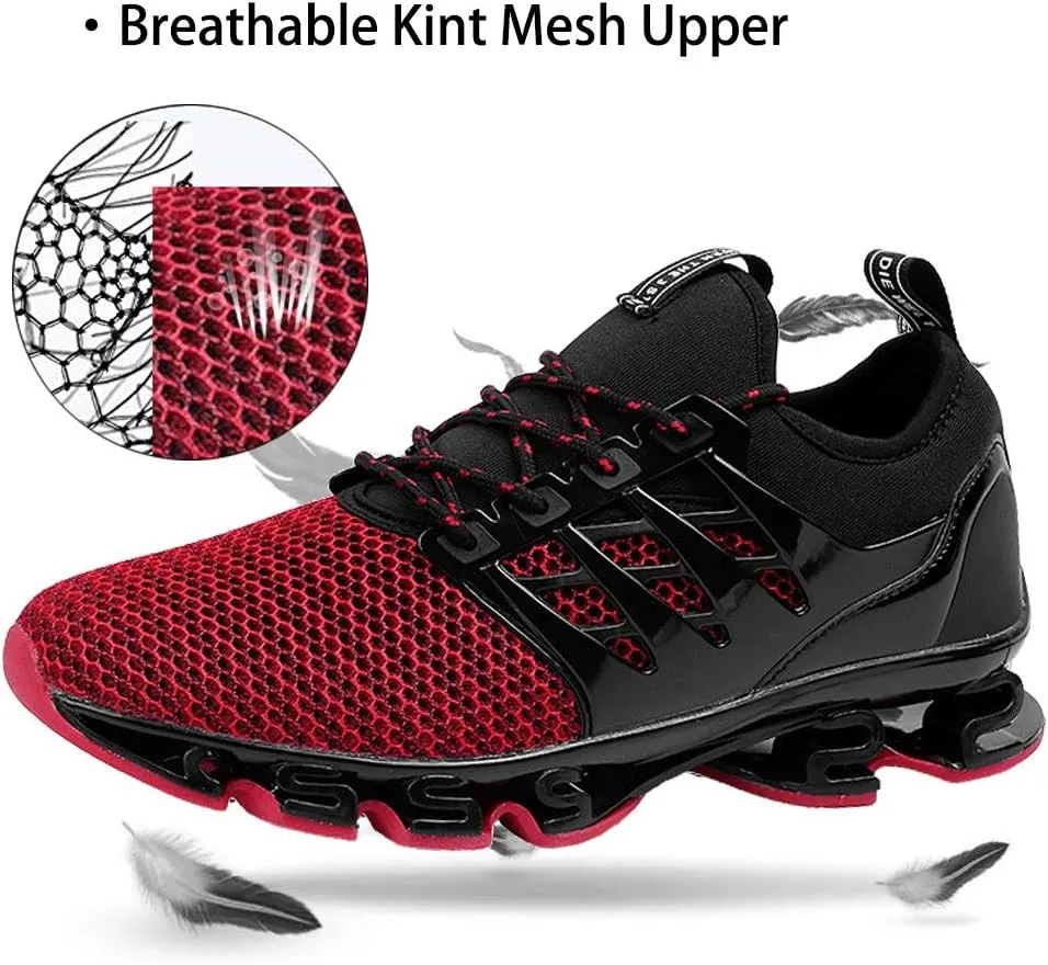 SKDOIUL Sport Running Shoes for Mens Mesh Breathable Trail Runners Fashion Sneakers