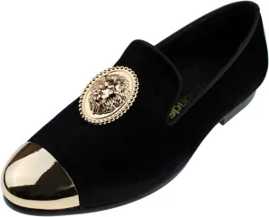 Slip On Formal Dress Shoes Men Velvet Tuxedo Loafers