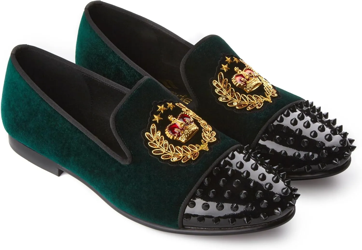 Slip On Formal Wedding Shoes Tuxedo Velvet Loafers Prom Dress Slippers