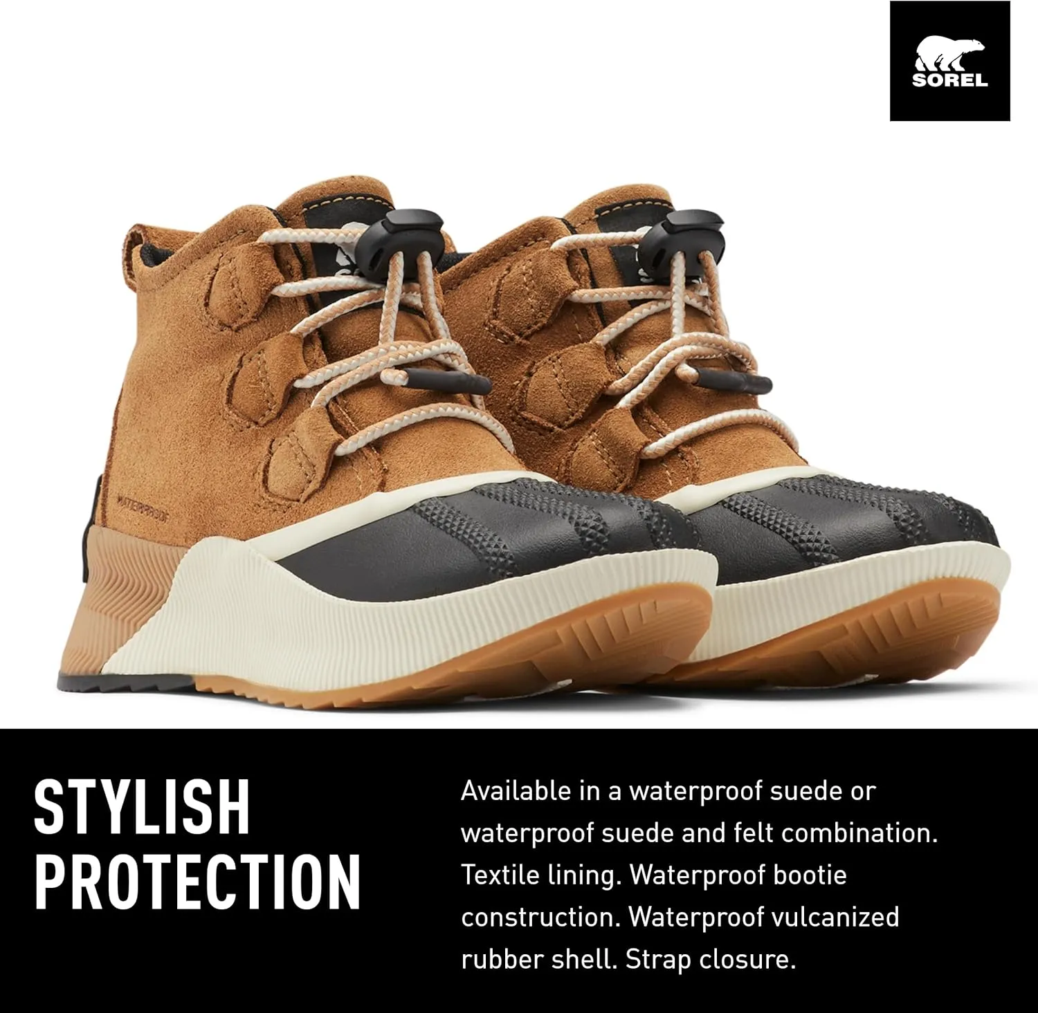 Sorel Youth Unisex Youth Out N About Classic Waterproof Boots