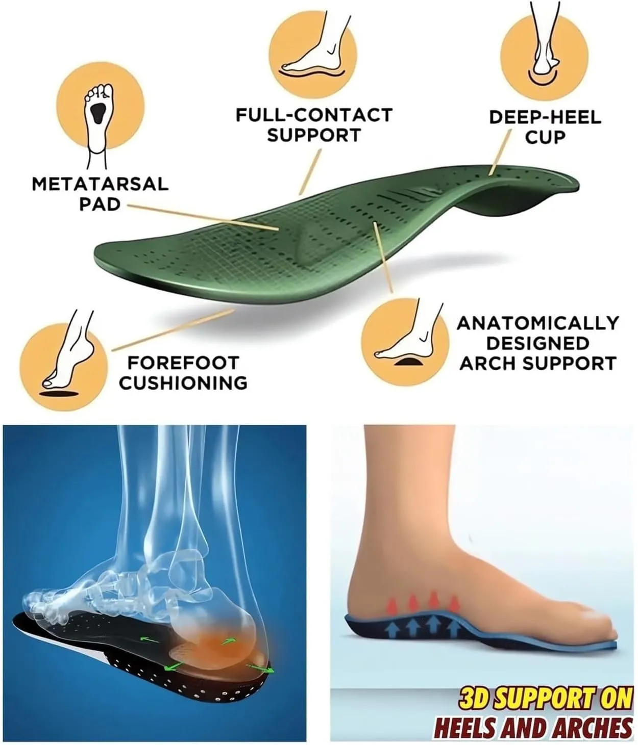 Stanceflex Shoes for Women, Orthopedic All-Day Comfort Sneakers, Women Wide Width Breathable Walking Comfortable Slip on Sneakers