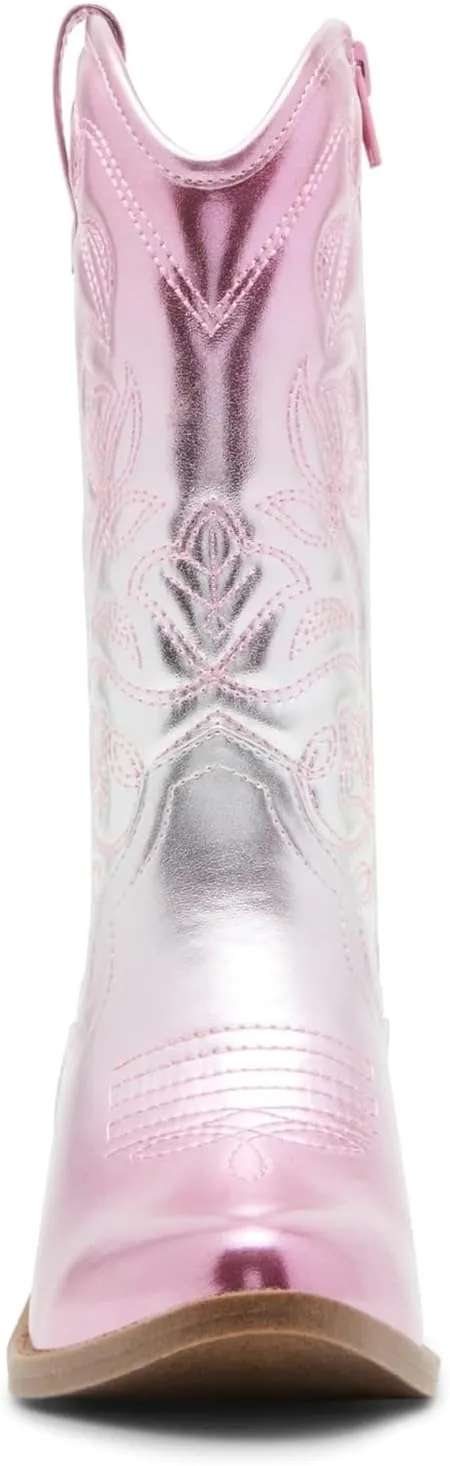 Steve Madden Girl's Dollie Western Boot