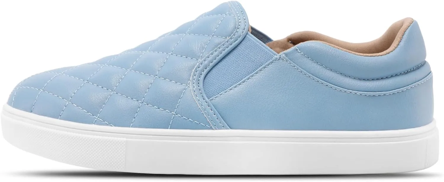 STQ Slip On Shoes for Women Fashion Sneakers Elees Quilted 2.0 Comfort Casual Fall Loafers