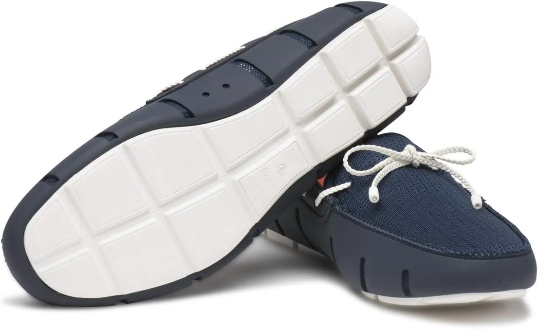 SWIMS Mens Loafers, Braided Lace Casual Slip-Ons Shoes, Fashion Shoe for Beach