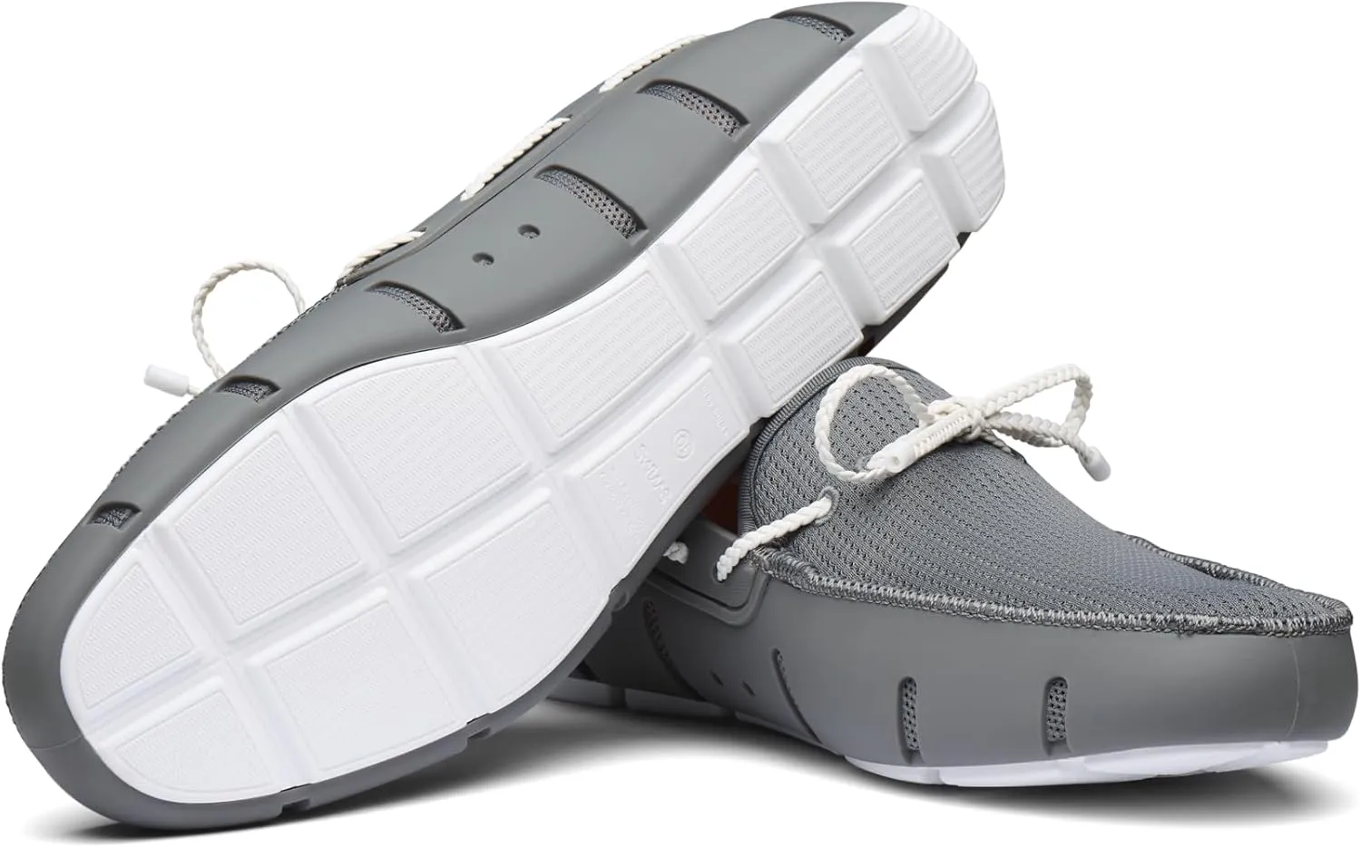 SWIMS Mens Loafers, Braided Lace Casual Slip-Ons Shoes, Fashion Shoe for Beach