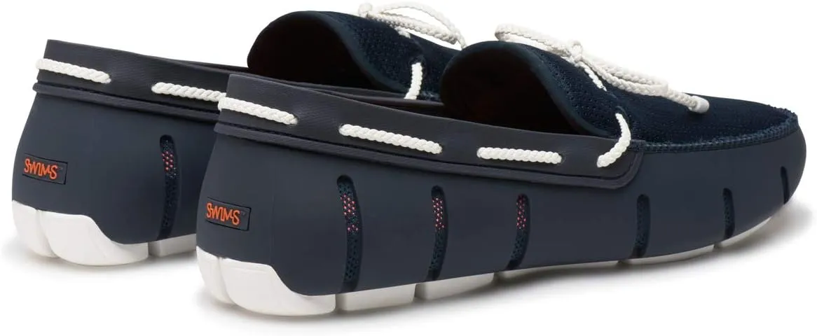 SWIMS Mens Loafers, Braided Lace Casual Slip-Ons Shoes, Fashion Shoe for Beach